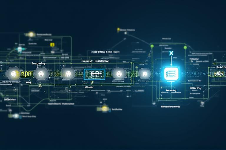 Technical diagram showing DecoShield VPN secure VPN tunnel routing